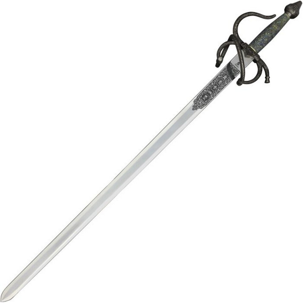 Art Gladius Colada Cid Sword 32″ Stainless Steel Blade Metal Alloy Handle – 271