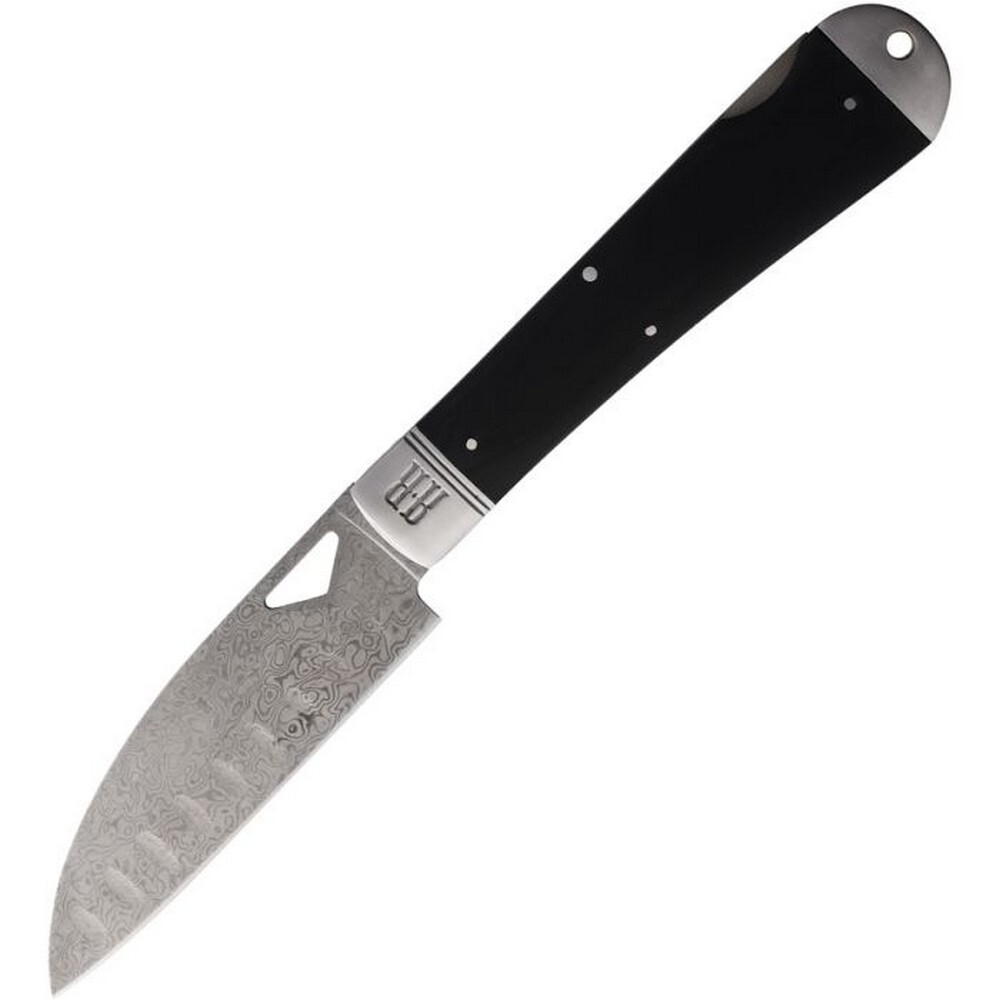 Rough Ryder Sous Chef Folding Knife Black G10 Handle – RR2387-BF210741-DAMASCUS
