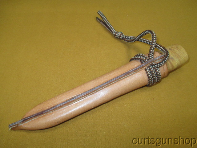Vintage Norwegian Hunting Knife with Leather Sheath