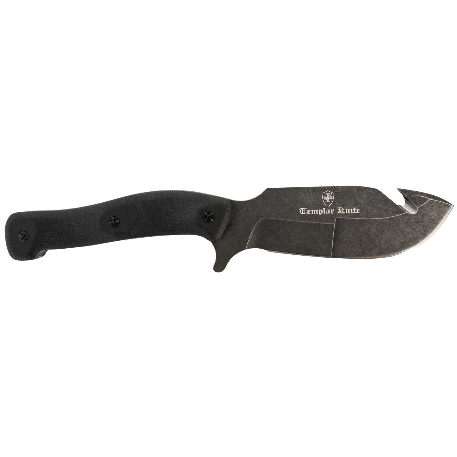 Templar “The Reagan” Field Dressing Knife 4.6″ Fixed Gut Hook Blade w/ Sheath