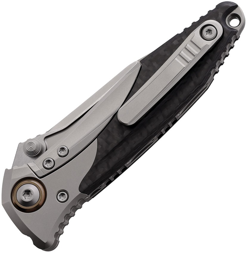 Microtech Socom Bravo Mini Framelock 260M-9Cfti 3.5″ CF Manual Folding Knife