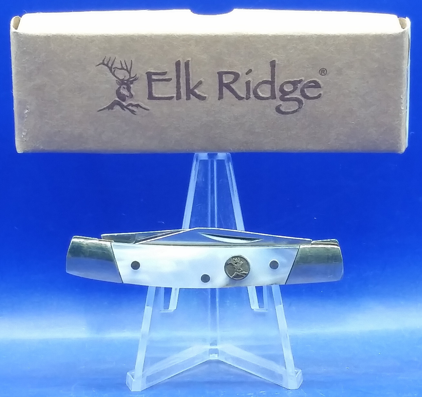 Elk Ridge Gentleman’s Knife Muskrat ER-211WP