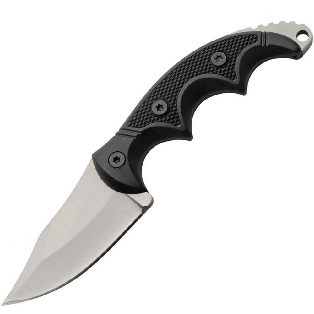 Rite Edge Combat Fixed Knife Stainless Steel Blade Black Nylon Handle – 211606
