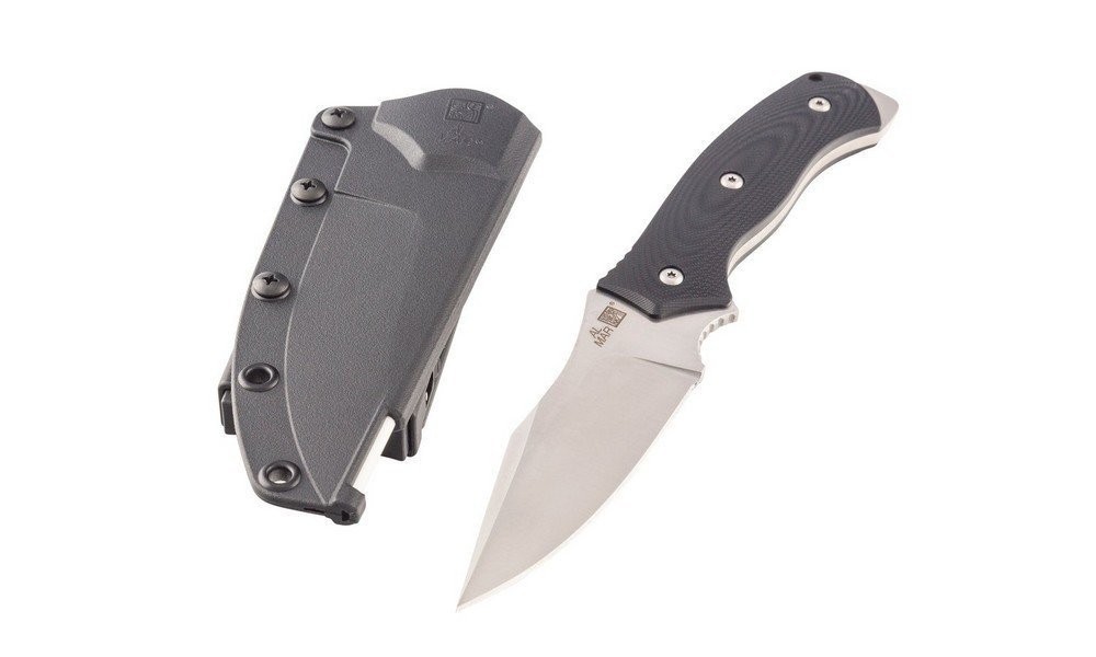 Al Mar B-21 Fixed Knife D2 Tool Carbon Steel Full Tang Blade G10 Handle AMK5102