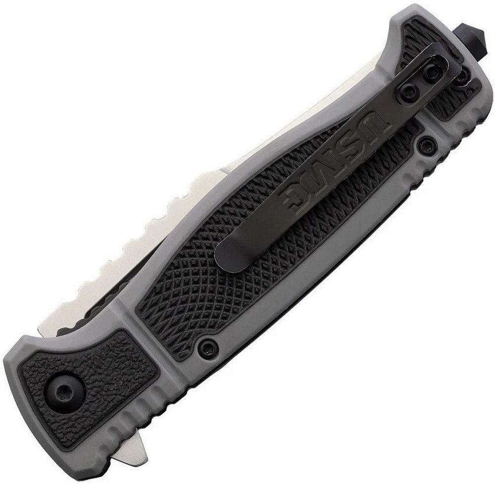 USMC Assisted Folding Knife 3Cr13 Steel Blade Nylon Handle – M-A3005GY