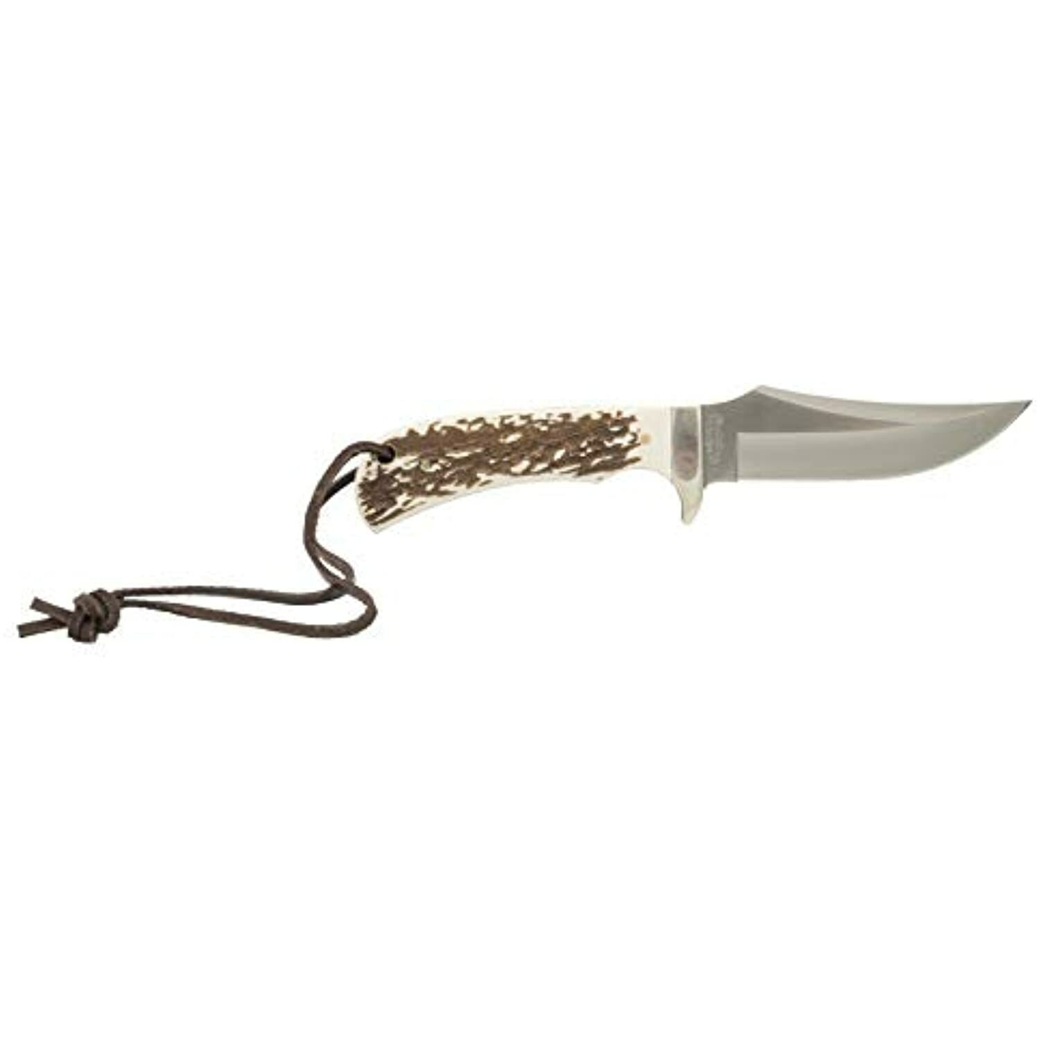 Uncle Henry Staglon 8.5in High Carbon S.S. Full Tang Fixed Blade Knife with a