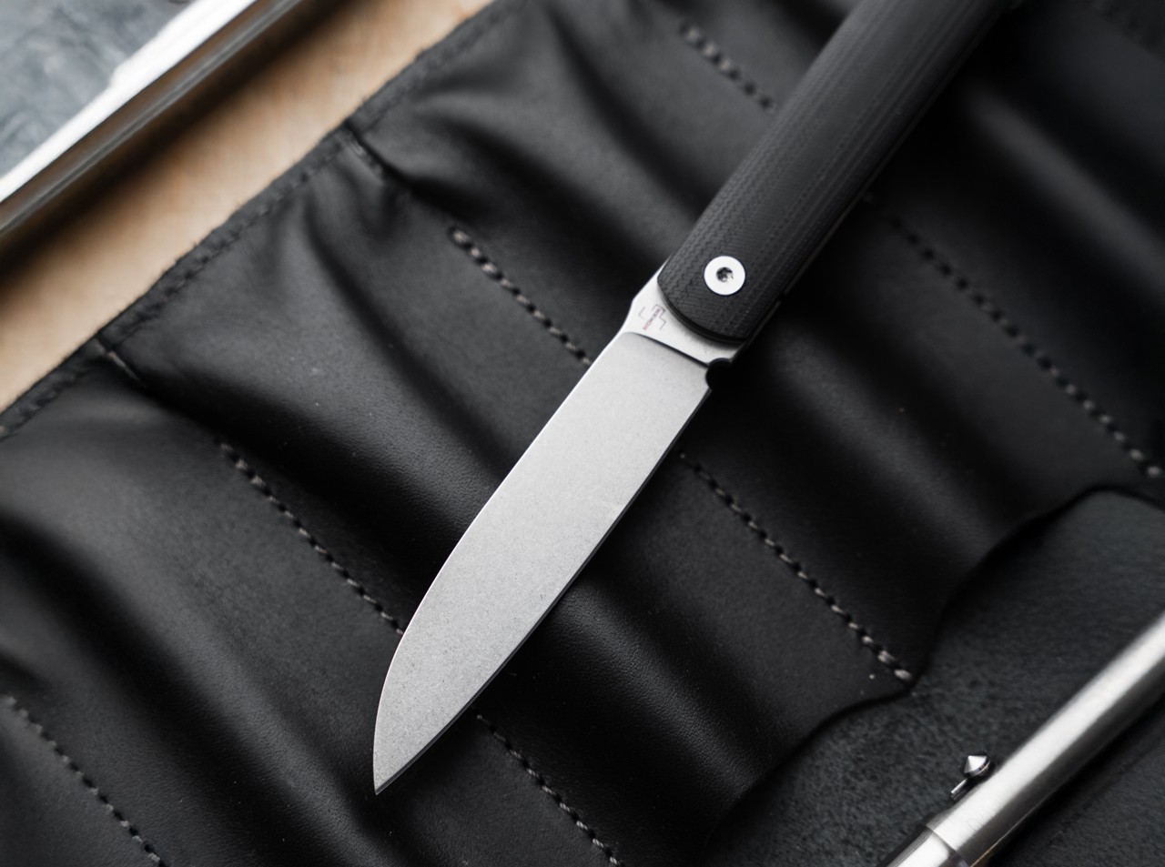 BOKER PLUS Fructis Gentleman’s Folding Knife Nitro-V Blade Black G10 01BP0067