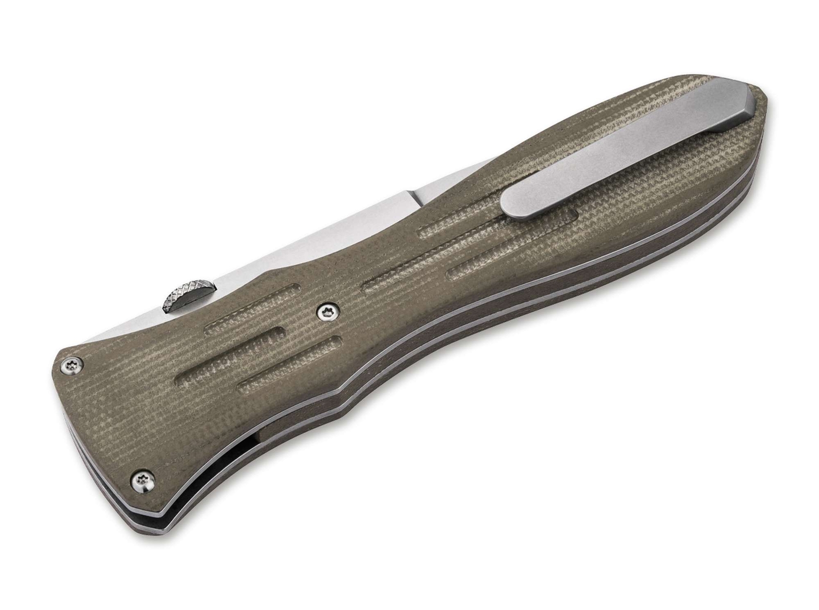 Boker Plus Atropos Pocket Knife 4.13″ VG-10 Blade Micarta Liner Lock – 01BO913