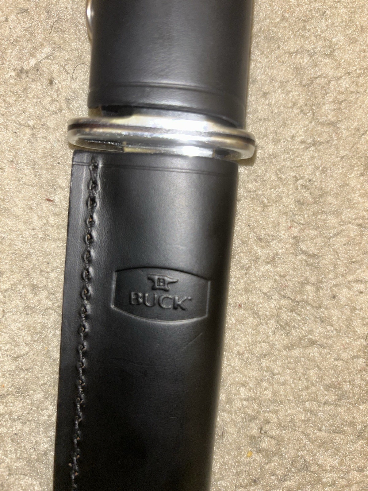 Buck Knives 119 Special Fixed Blade Hunting Knife, 6-inch with Leather Sheath