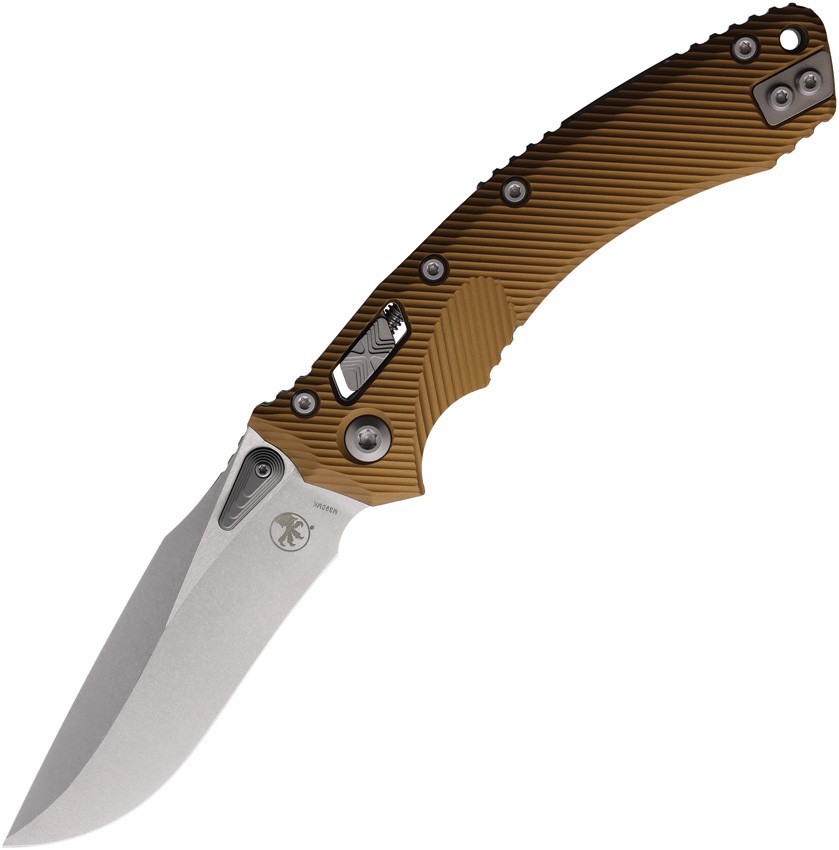 Microtech Amphibian S/E Ram-Lok 137Rl-10Flta 4″ M390 Alum Manual Folding Knife