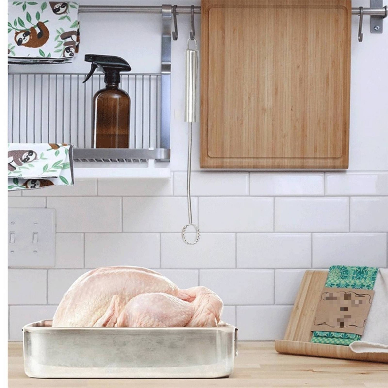 Fowl Lung Remover Ergonomic Fowl Lung Easy to Clean for Butchers