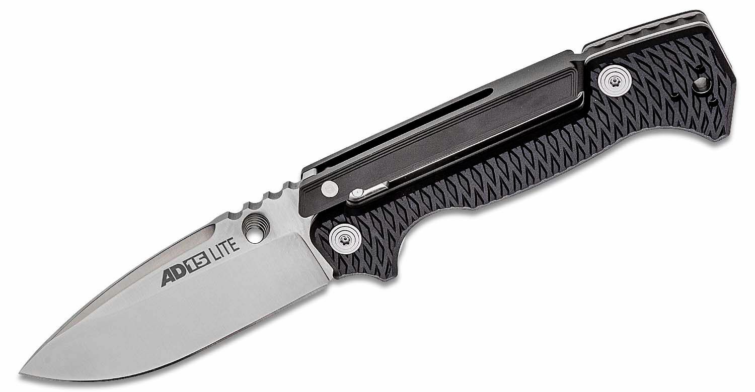 Cold Steel AD-15 Lite Scorpion Lock Folding Knife AUS-10A Blade Griv-Ex Handles