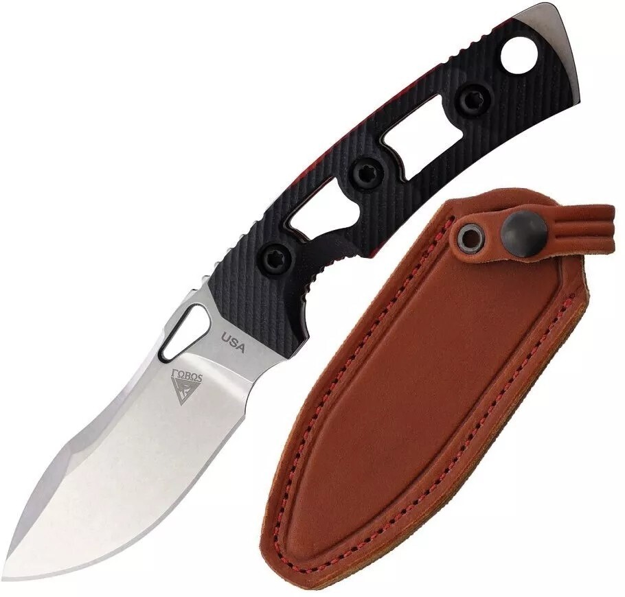 Fobos Knives Tier 1 Mini Fixed Blade 3.75″ CPM-154 Steel Micarta Handle – FOB076