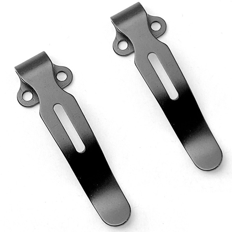 2 Stainless Steel Pocket Clips for Benchmade 535 Hunting Knives