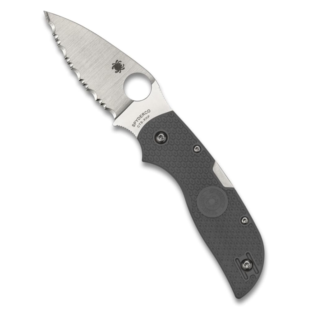 Spyderco Chaparral C152SGY Folding Knife 2.8″ CTS XHP SpyderEdge FRN