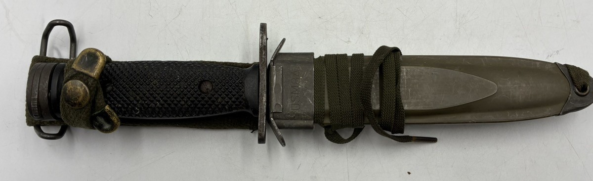 UNITED STATES USM8A1 BAYONET FIXED BLADE COMBAT KNIFE (CP2018426)