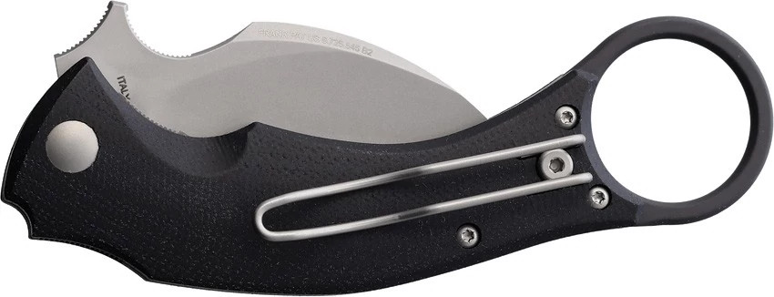 Fox Bastinelli BlackBird Karambit FX591MBB 2.25″ N690 Micarta Folding Knife