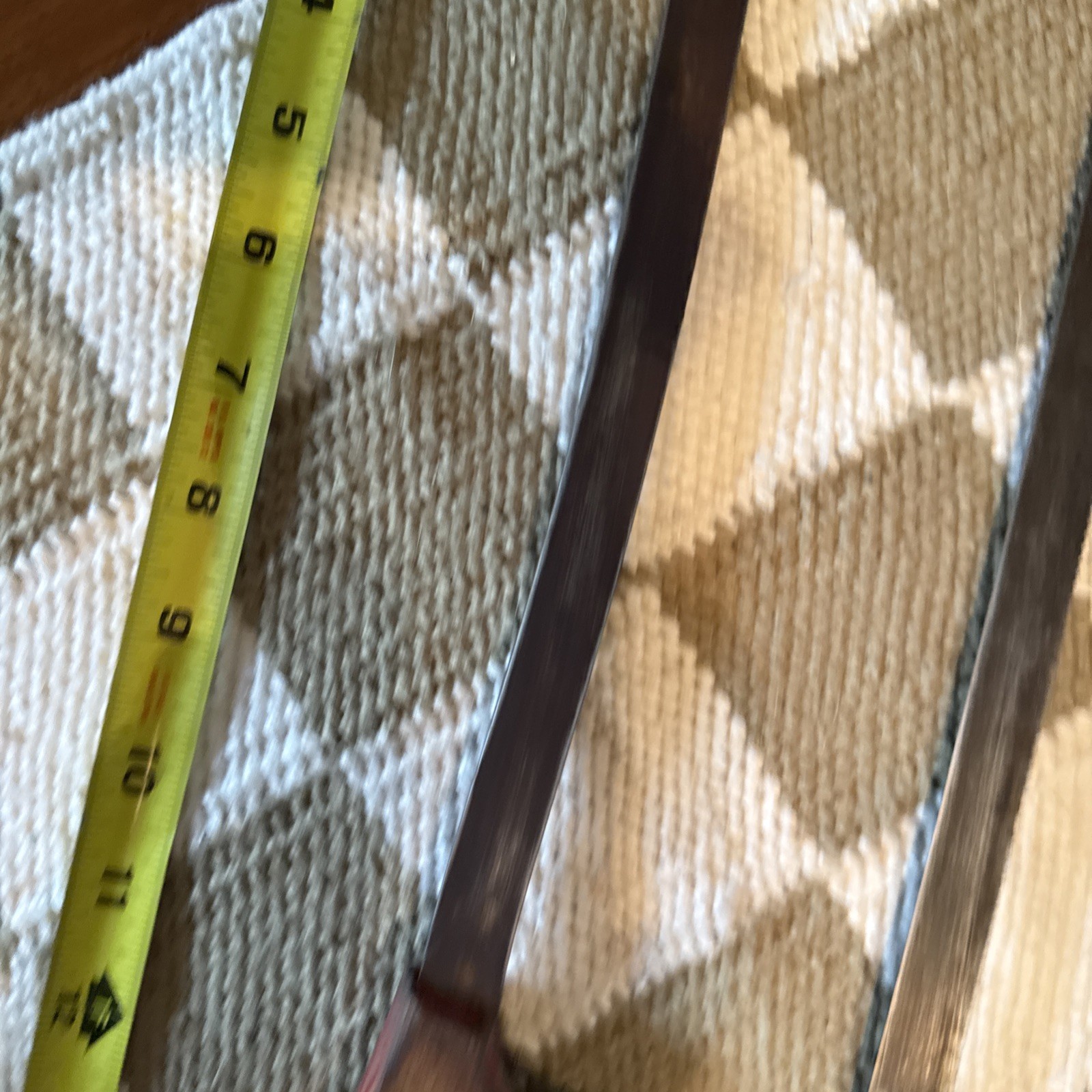 Vintage EC Akins Co Meat / Bone Saw Wood handle 19 Inches USA
