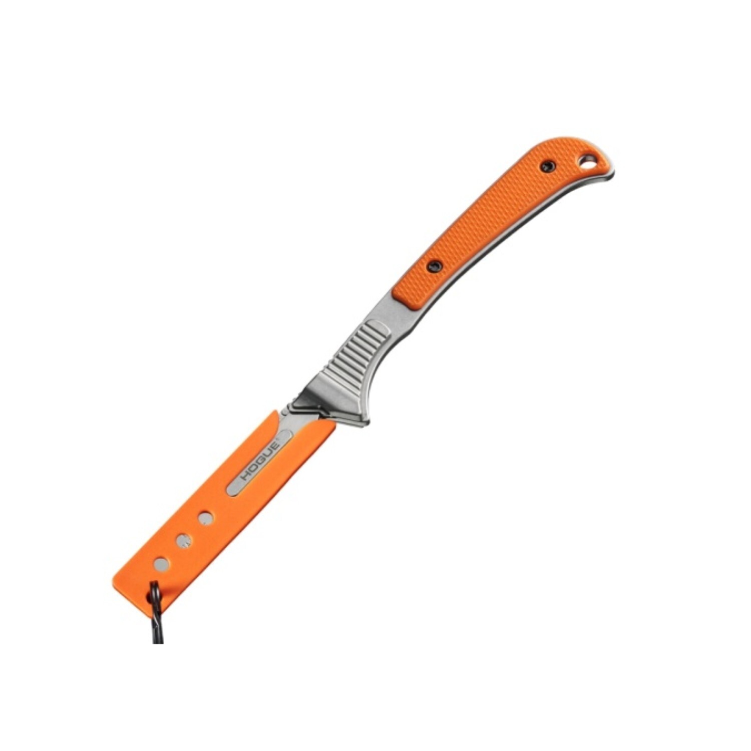 Hogue Expel 2.50″ Fixed Blade Scalpel 416SS Frame, Orange G10 Scales #35874