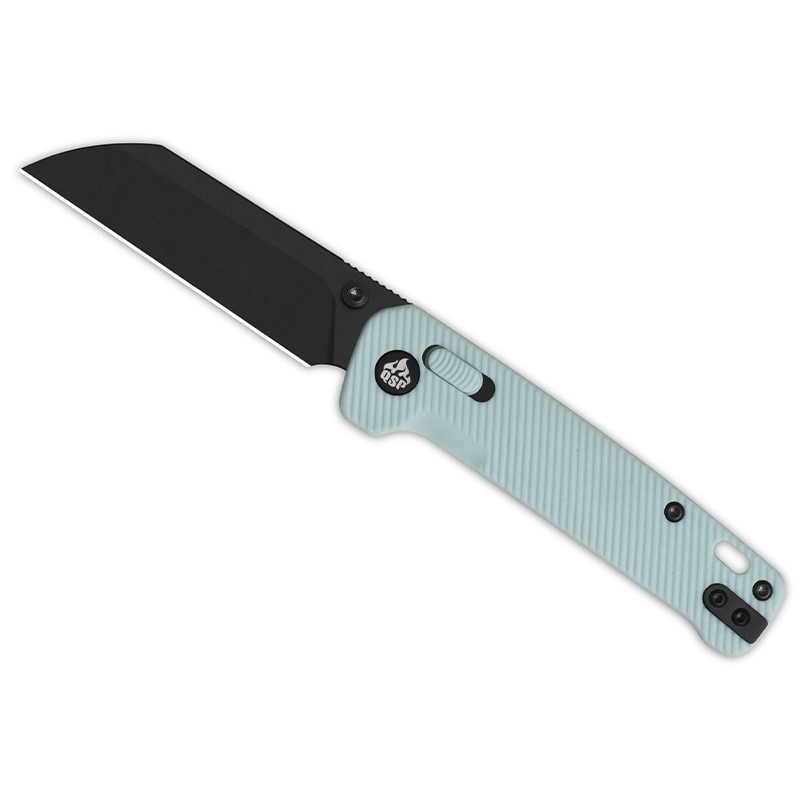 QSP Penguin Glyde Lock 3.06″ 14C28N Stainless Steel Folding Knife FRN/G10 Handle