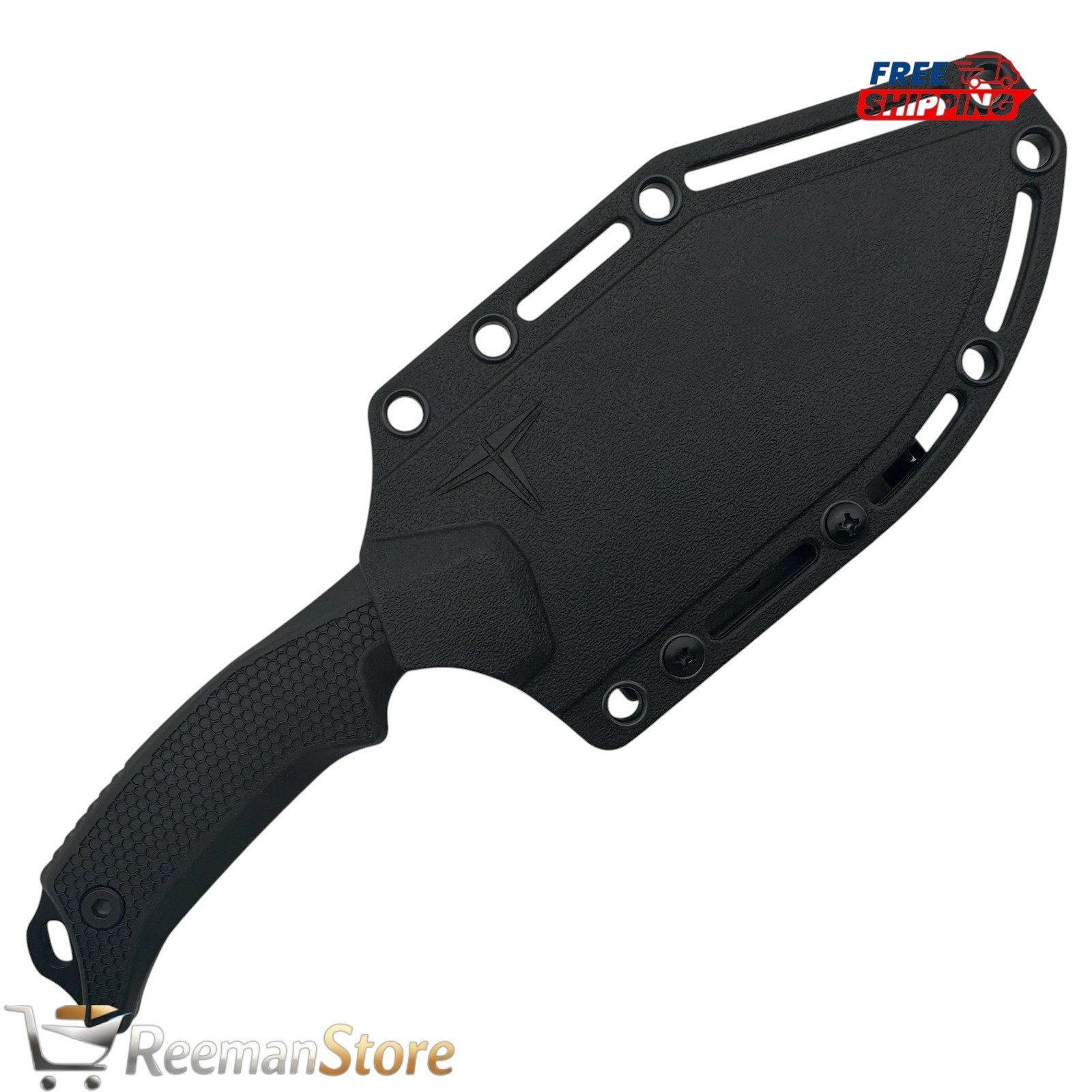 Takumitak Tanto Fixed Blade 9″ Hunting Knife w/ Sheath Molle clip EDC Full Tang