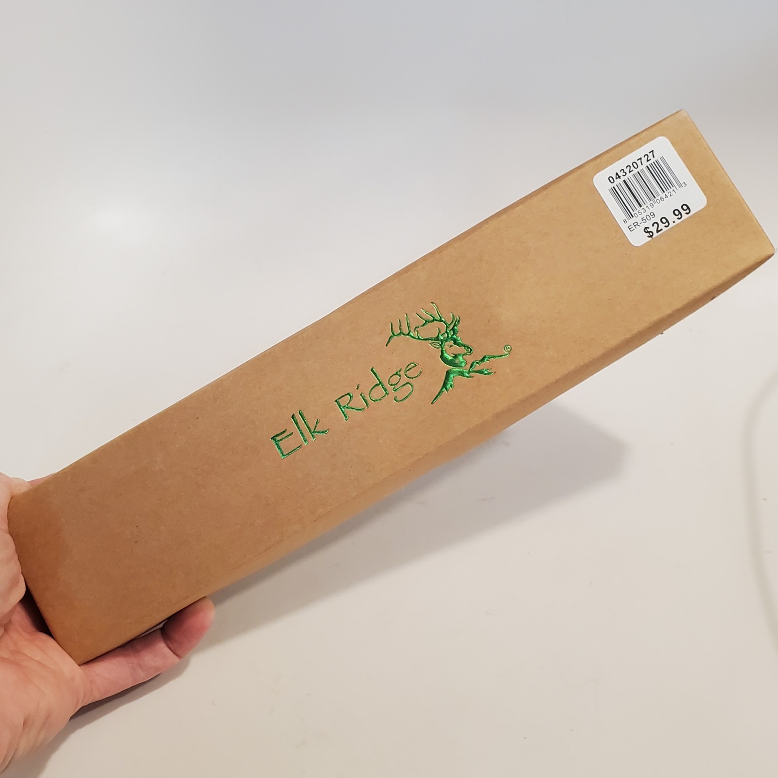 Elk Ridge ER-509 5.5″ / 10″ Fixed Blade Bowie Knife & Sheath NEW/OPEN BOX *READ*