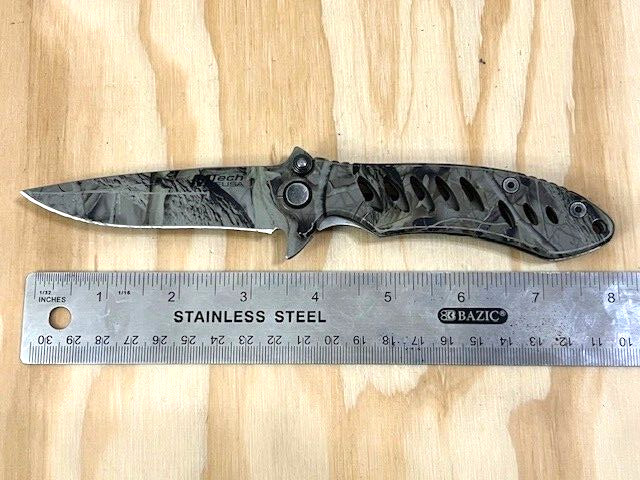 M-TECH MT-320 FOLDING KNIFE WORK KNIFE COLLECTIBLE KNIFE CAMO – Great condition