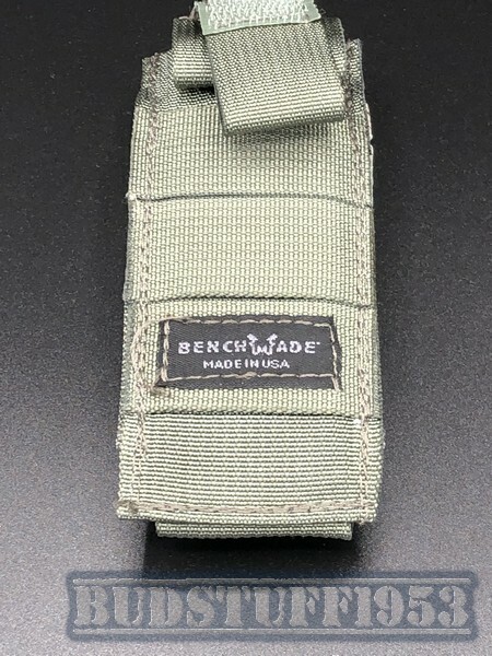 Benchmade Molle Pouch / Sheath – Foliage Green – Knife Accessory – Snap Closure