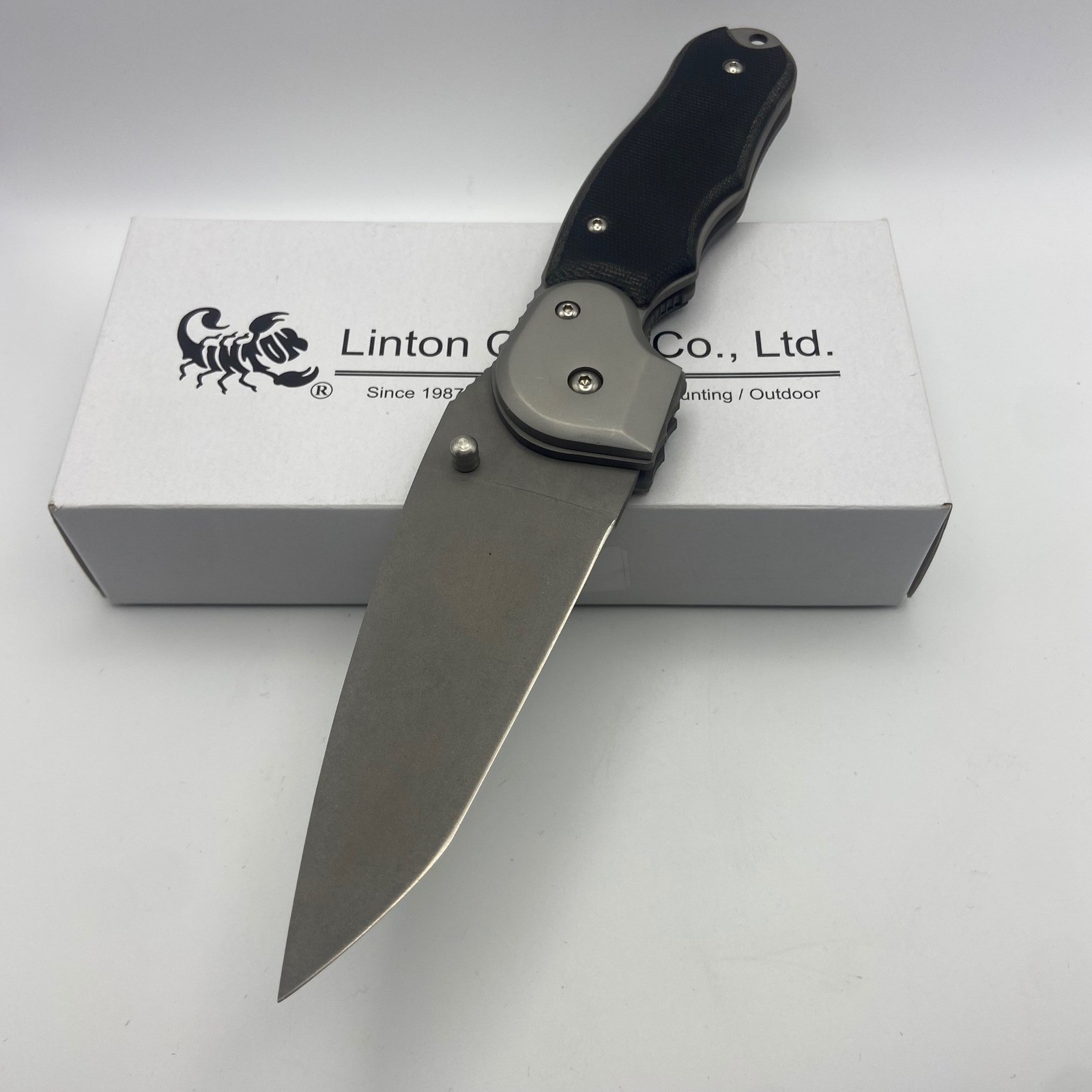 Linton Cutlery LS9201B Folding Knife Sportsman Tactical Hunting Outdoor