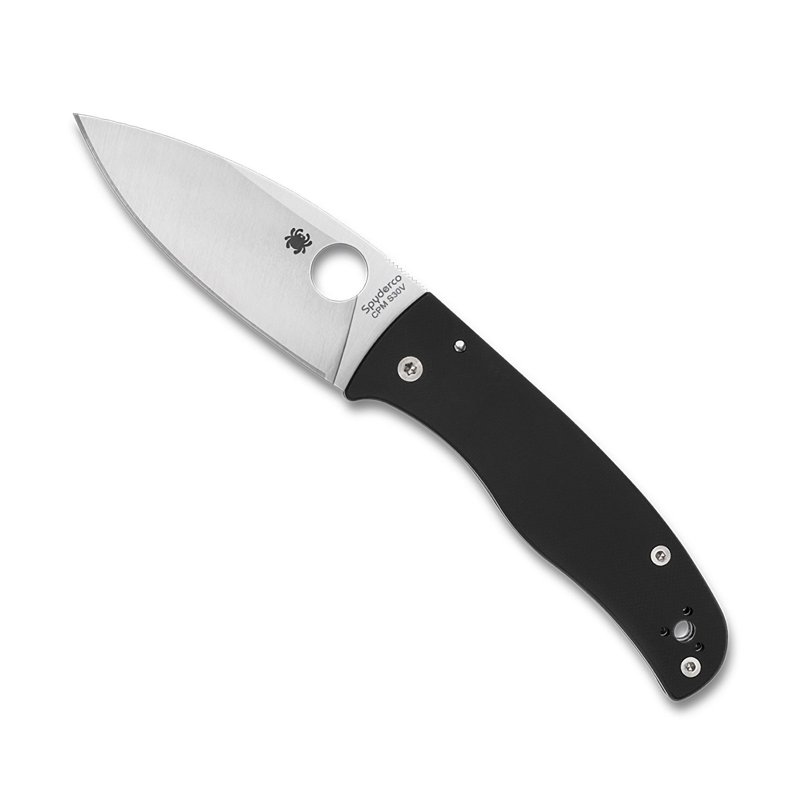 Spyderco Bodacious Knife CPM S30V Stainless Steel G10 Handle (Black)
