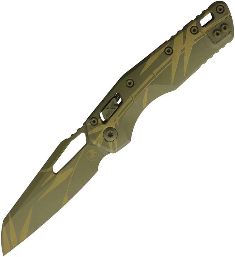 Microtech Msi Ram-Lok Cerakote Bamboo 210-1Cam 3.75″ M390 Manual Folding Knife
