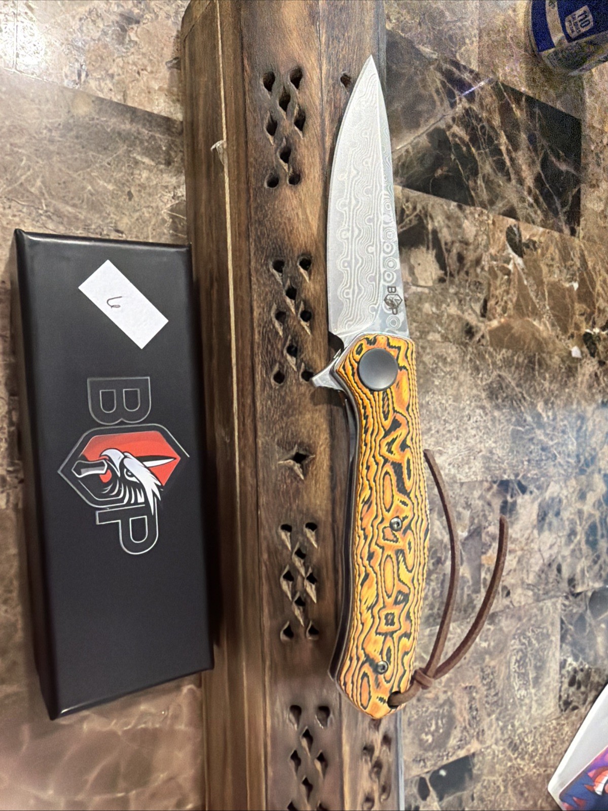 BOP Knife FIS001 Fire Shadow