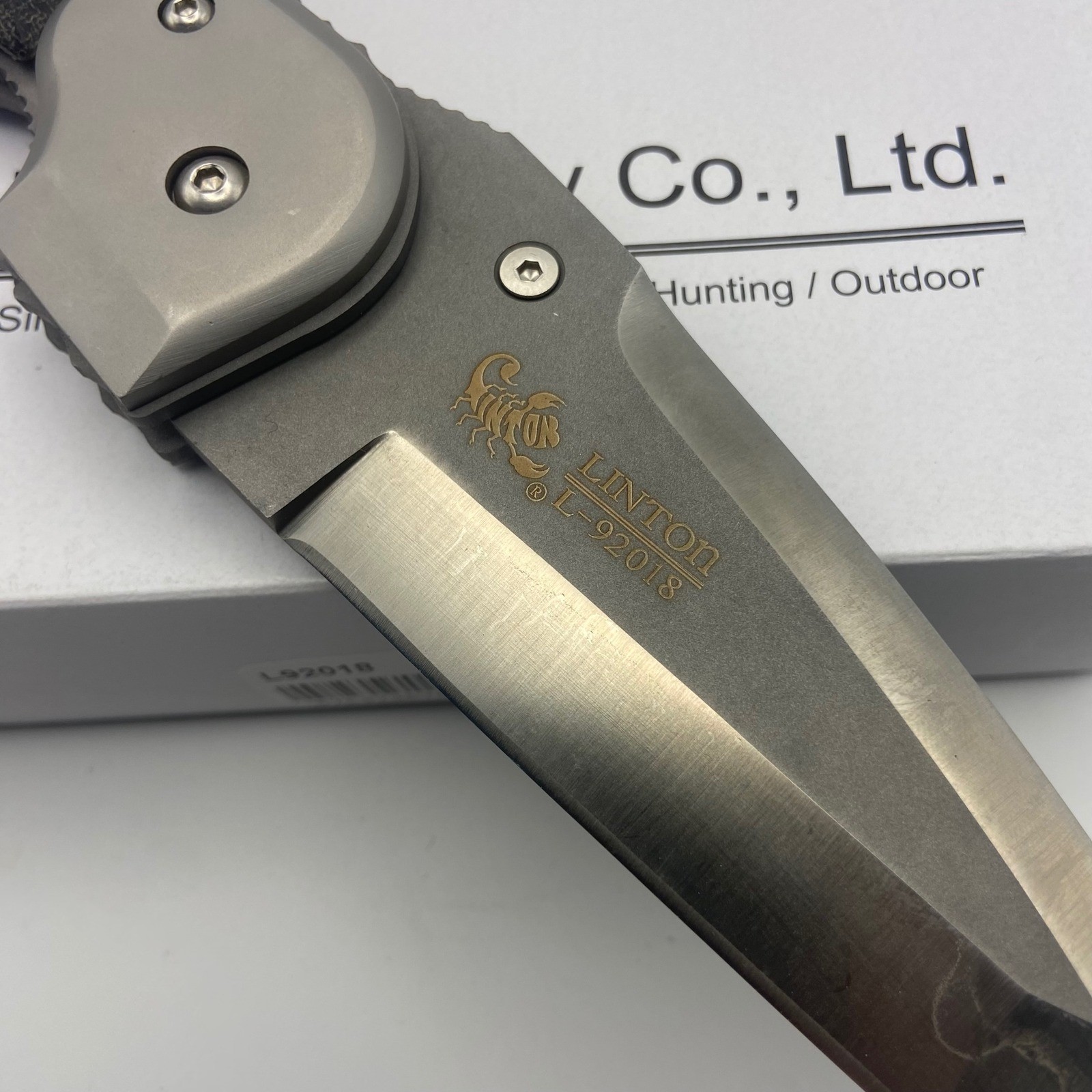 Linton Cutlery LS9201B Folding Knife Sportsman Tactical Hunting Outdoor