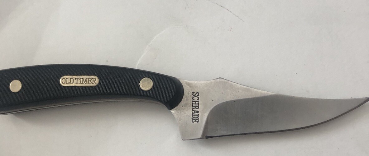 Schrade USA Old Timer 152OT Sharp Finger 7″ Fixed Blade Sharpfinger knife
