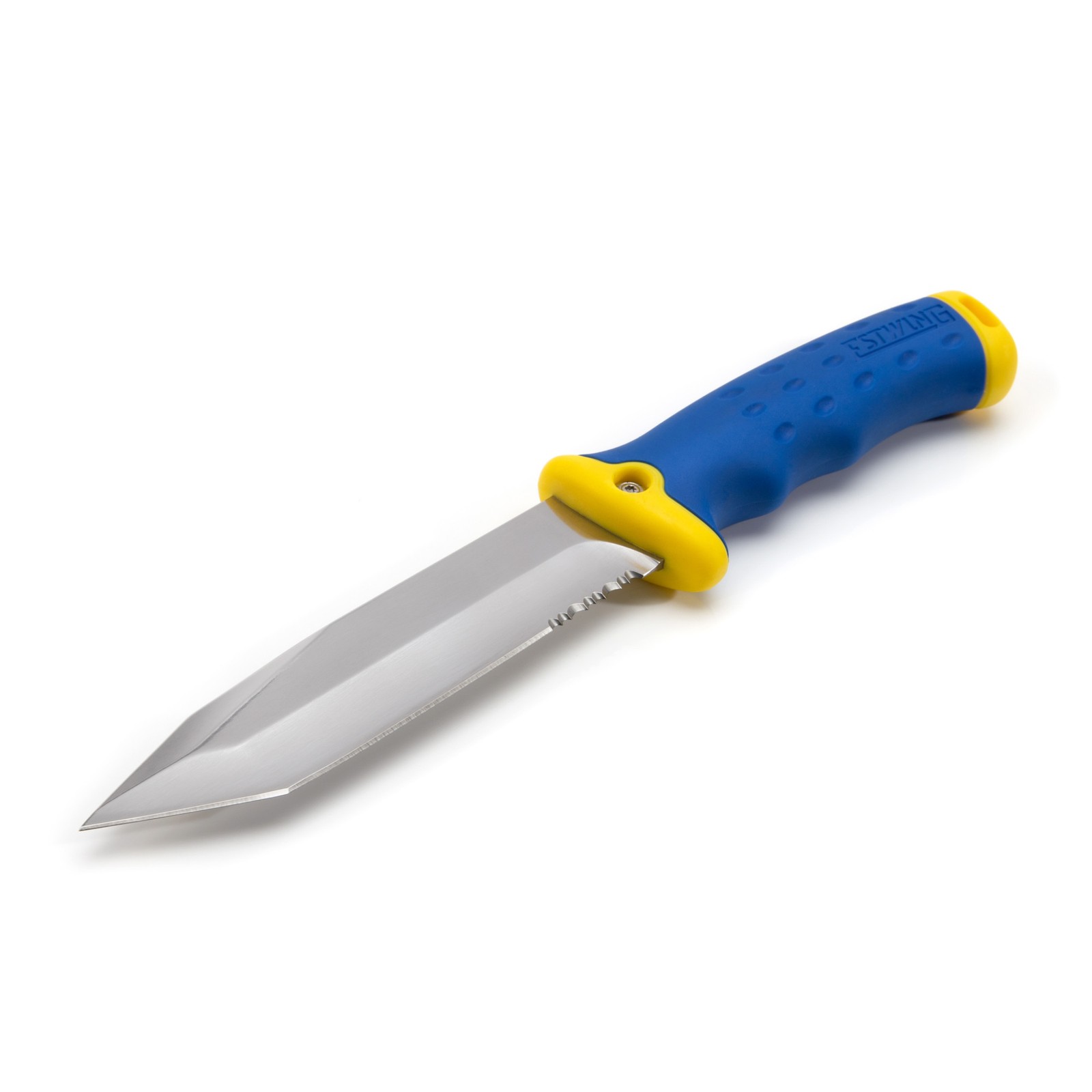 Estwing 5.5 in. Fixed-Blade Tanto Point Hunting Tactical Knife with Sheath 42440