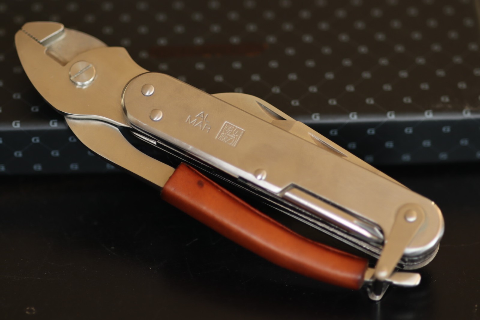 1988 AL MAR *4×4* Tool Mate • 8001 Japan Seki Multi‑Tool Knife