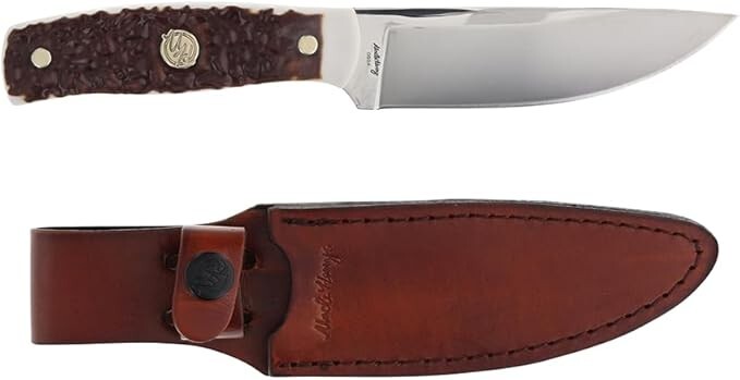 Schrade Uncle Henry 191UH Fixed Blade 7Cr17MoV Stainless Steel Knife w/ Sheath