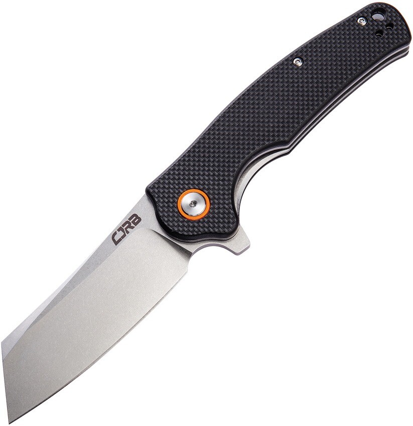 CRJB Linerlock Crag Folding Pocket Knife w / Black G10 Handle – J1904-BKF
