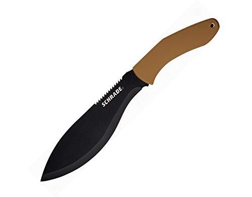 Schrade 17″ Frontier Machete with 3CR13 Steel Black Oxide Blade, Lanyard Hole