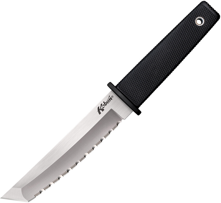 Cold Steel Kobun Kray-Ex Serrated AUS-8A Stainless Tanto Fixed Blade Knife 17TS