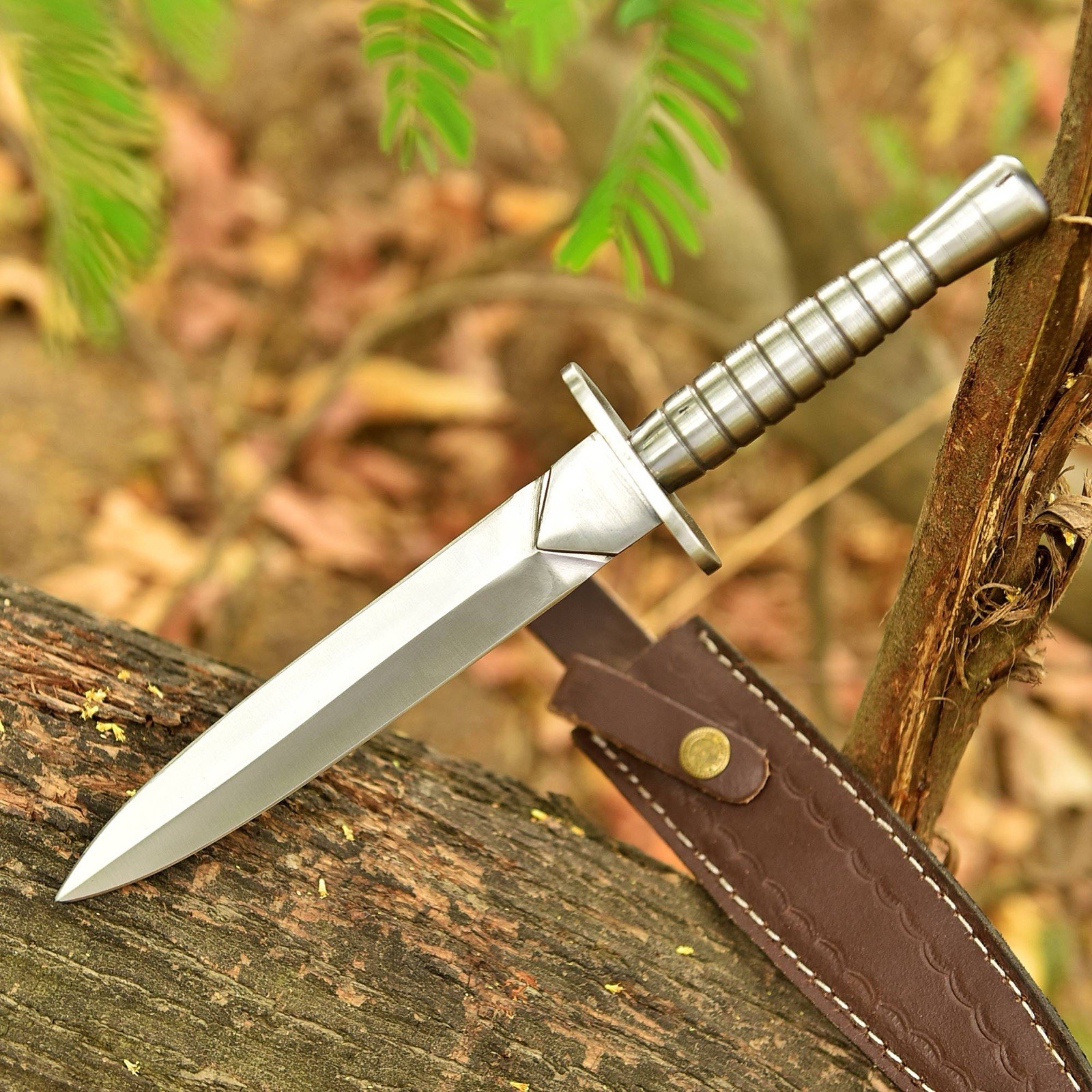V-42 Devil’s Brigade Double-Edged Blade US Special Forces WWII Knife Fssf