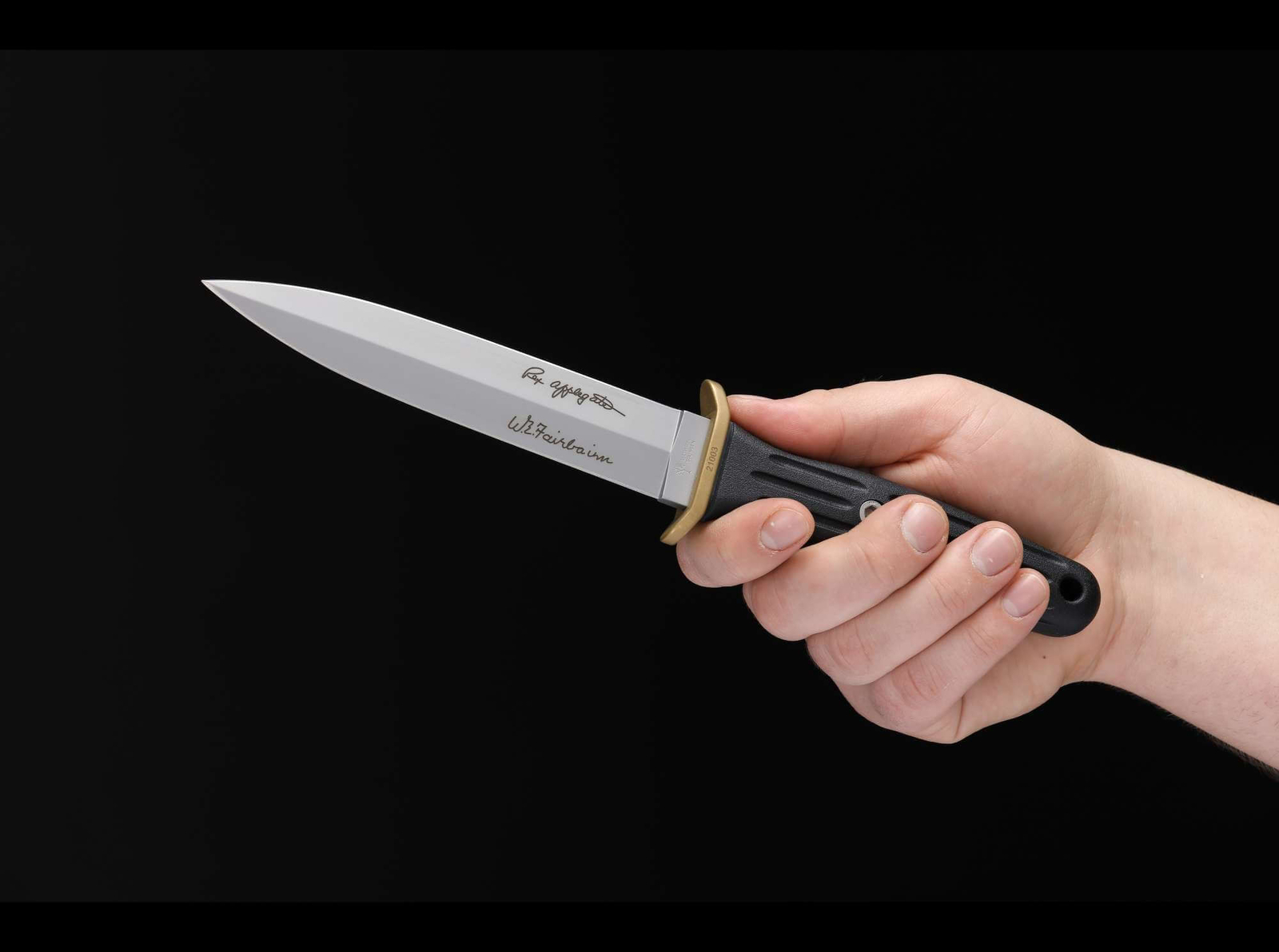 Boker Applegate-Fairbairn Combat II Fixed Knife 5.91″ Blade 440C ✔️ 120543AF
