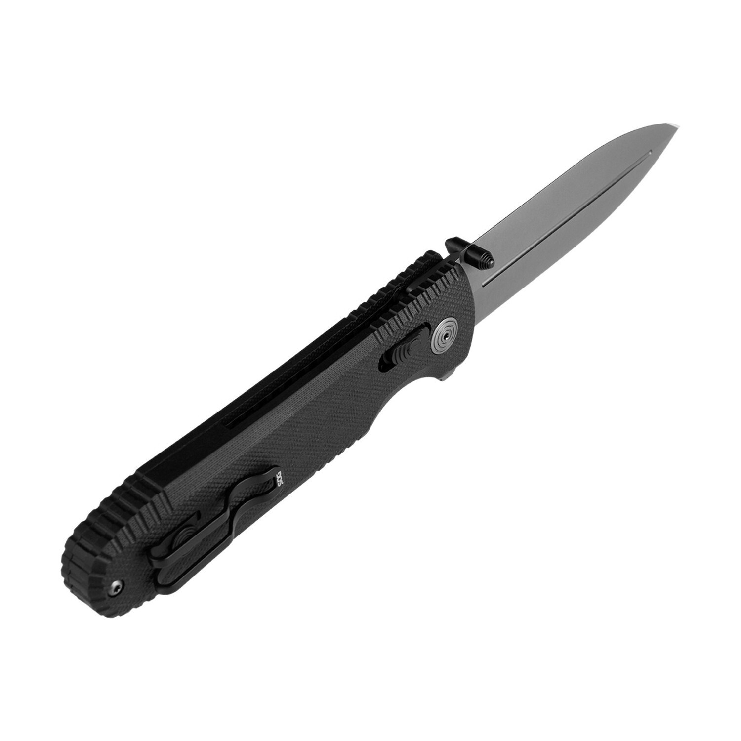 SOG Pentagon XR LTE 3.6″ Cryo Spear Point Folding Knife, G10, Black #12-61-05-57