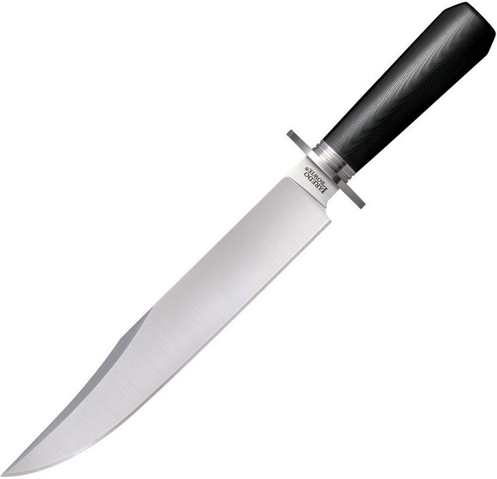 Cold Steel Laredo Stainless Blade Black Handle Bowie Knife – 39LME4