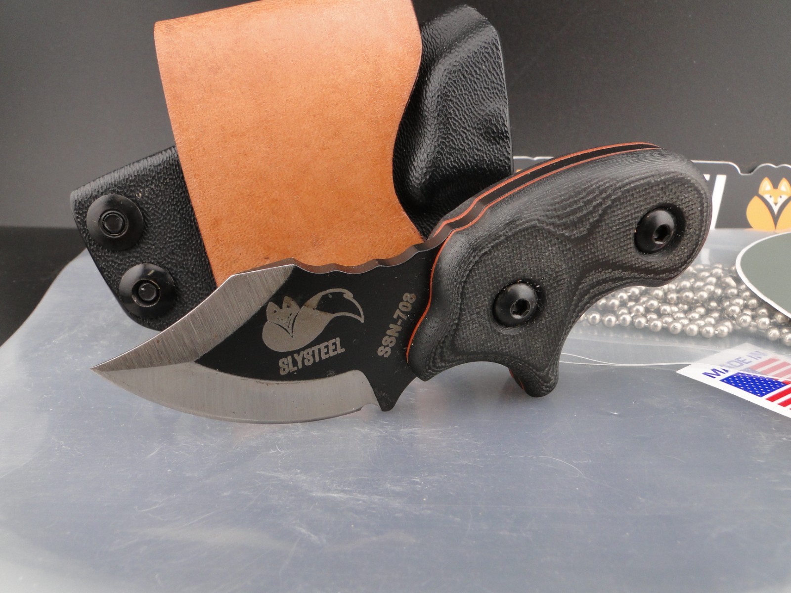 ~Slysteel FOB Extreme Versatility Self-Defense Knife SN# 708 Idaho Falls, Idaho~