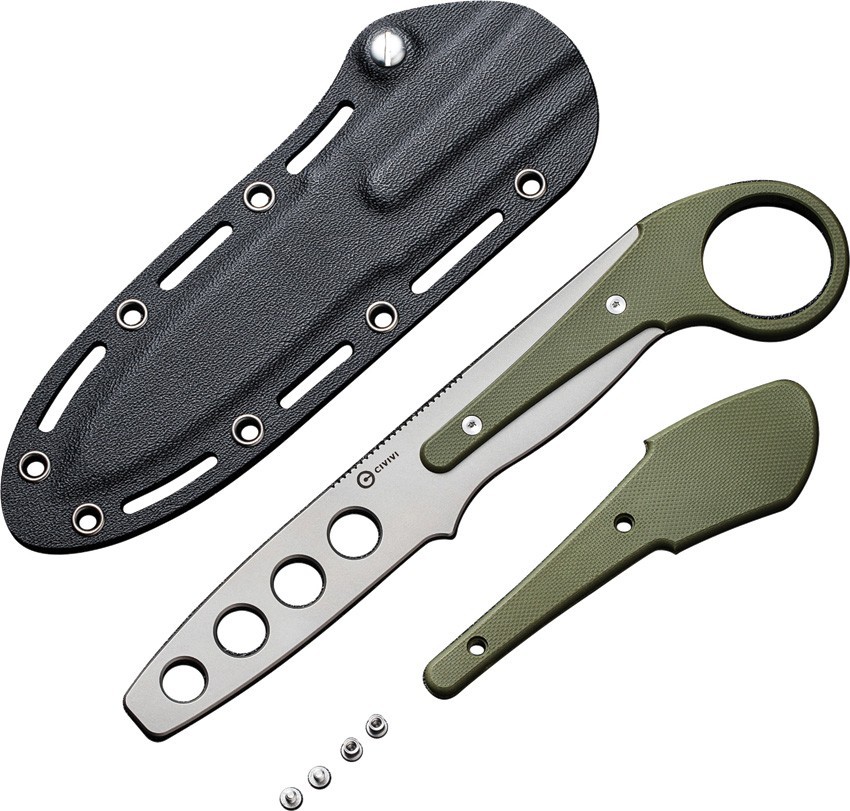 Civivi Varius Fixed Blade Trainer C22009C-2 D2 G10 Knife