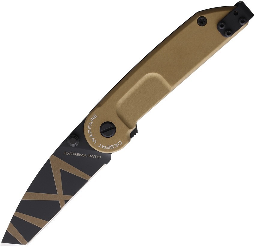 Extrema Ratio BF1 Linerlock Desert Warfare 04.1000.0144/DW 3″ N690 Brown Knife