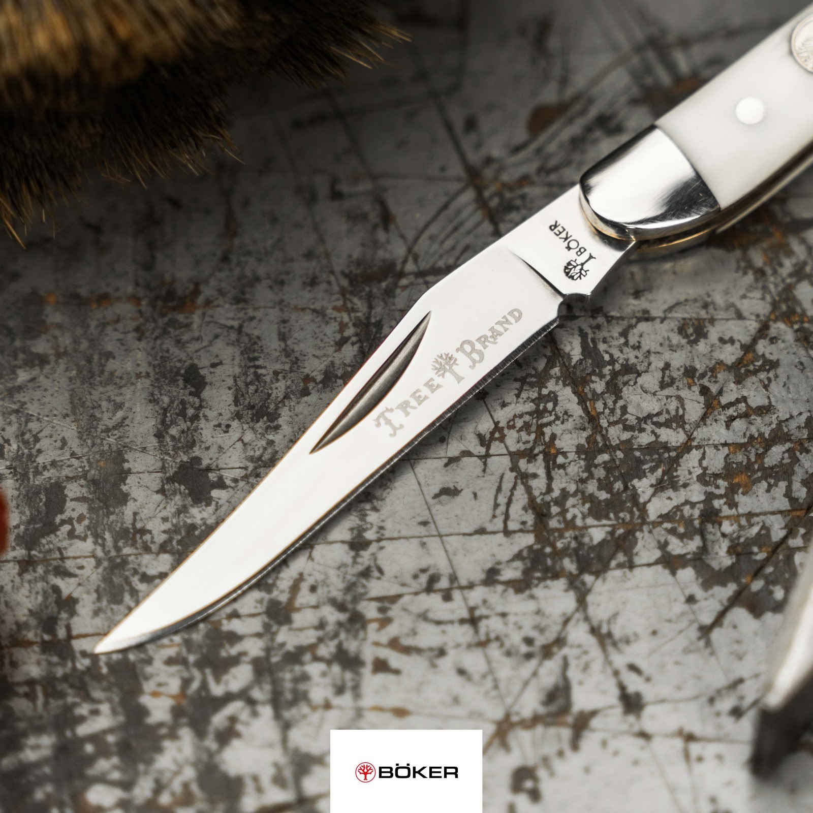 Boker Traditional Series 2.0 Texas Toothpick White Bone Pocket Knife ✔️ 110846