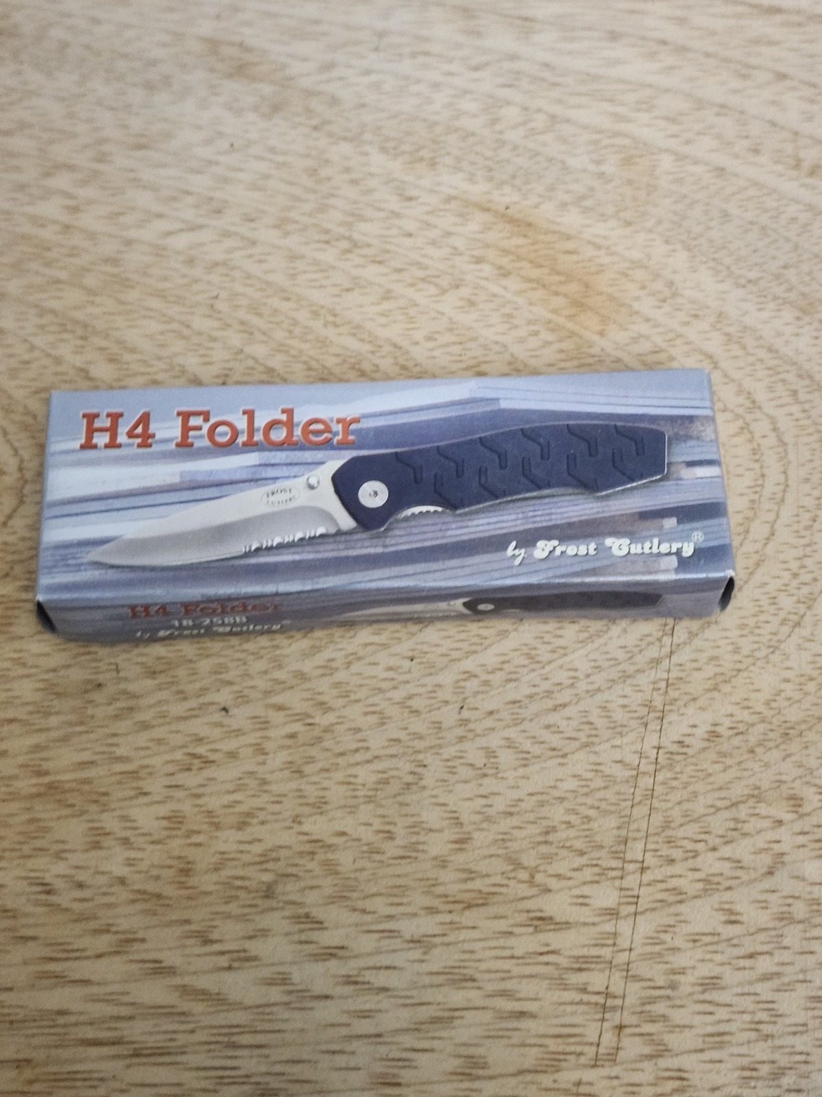 FROST CUTLERY H4 FOLDER 18-258B 3.25″ Blade 7.75″ Overall NIB New