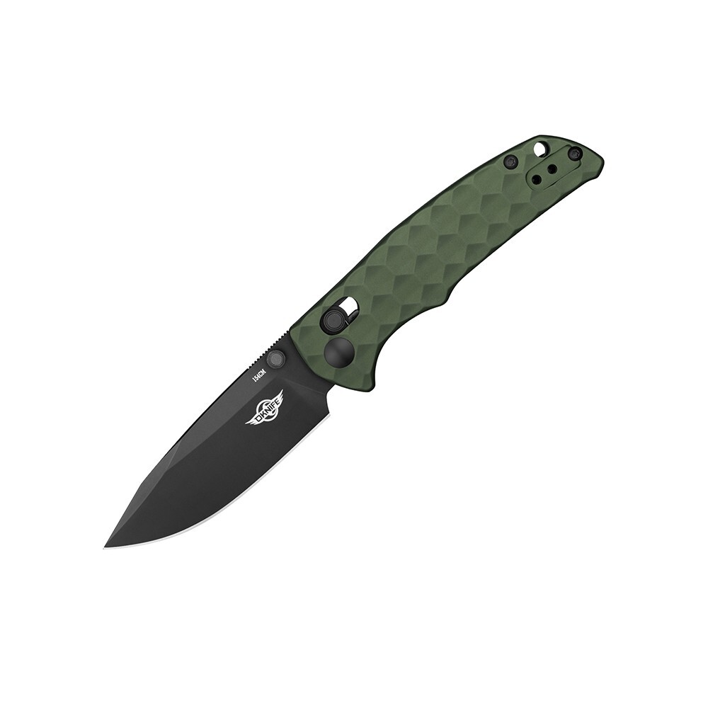 Olight Rubato 3 EDC Pocket Folding Knife, 154CM SS Blade, OD Green Handle